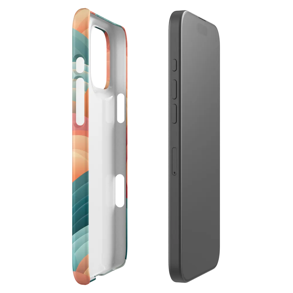 Rhythms of the Waves | Phone Case |  16 Pro Max | Snap Case | Matte
