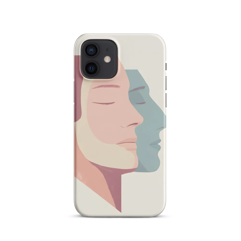 Dual Facets of Serenity | Phone Case |  12 | Snap Case | Matte