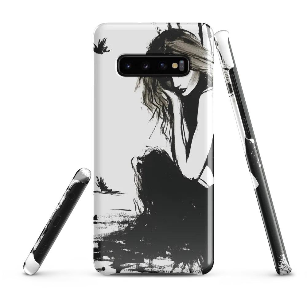 Reflections of Solitude | Phone Case |  S10 Plus | Snap Case | Glossy