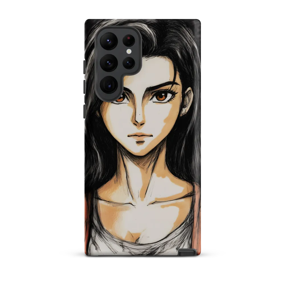 Determined Gaze