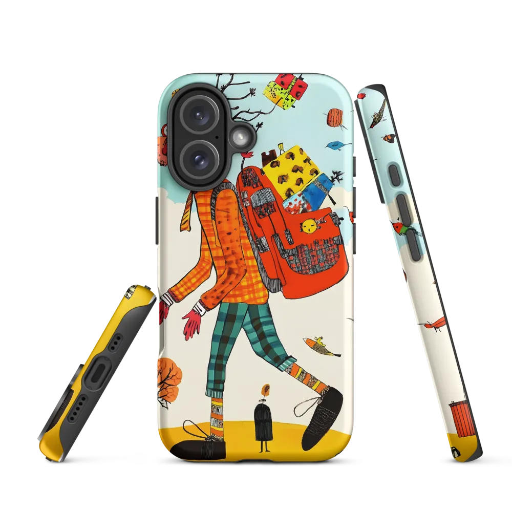 Adventures in Colorful Trails | Phone Case |  16 | Tough Case | Matte