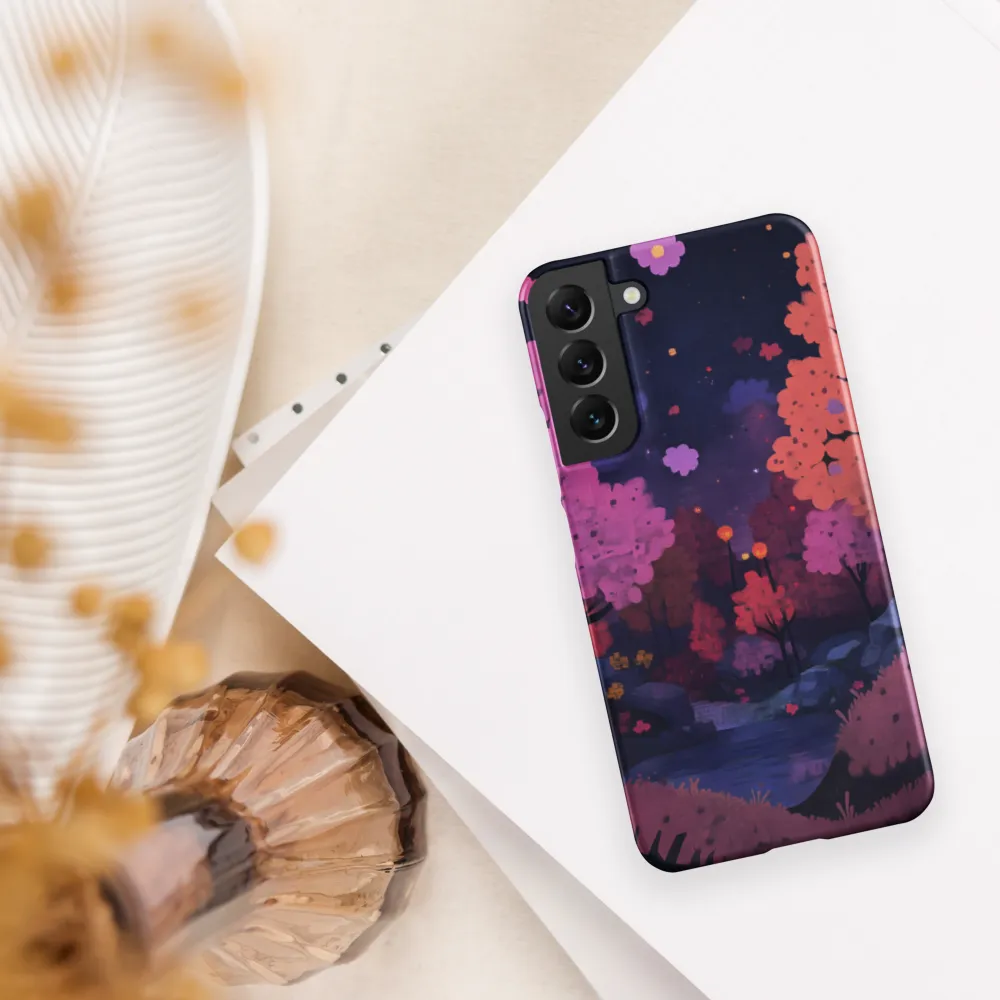 Whispers of Spring: A Serene Landscape | Phone Case |  S22 Plus | Snap Case | Matte