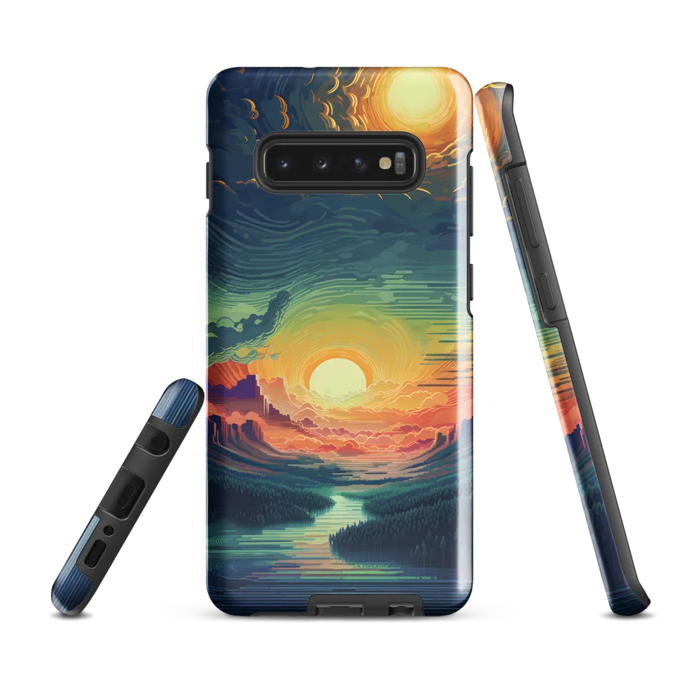 Elysium at Dusk | Phone Case |  S10 Plus | Tough Case | Glossy