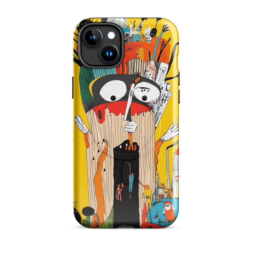 The Whimsical Tree of Imagination | Phone Case |  15 Plus | MagSafe® Tough Case | Glossy
