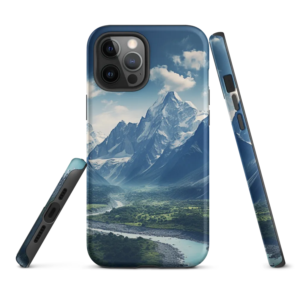 Majestic Serenity: A Landscape of Mountains and Rivers