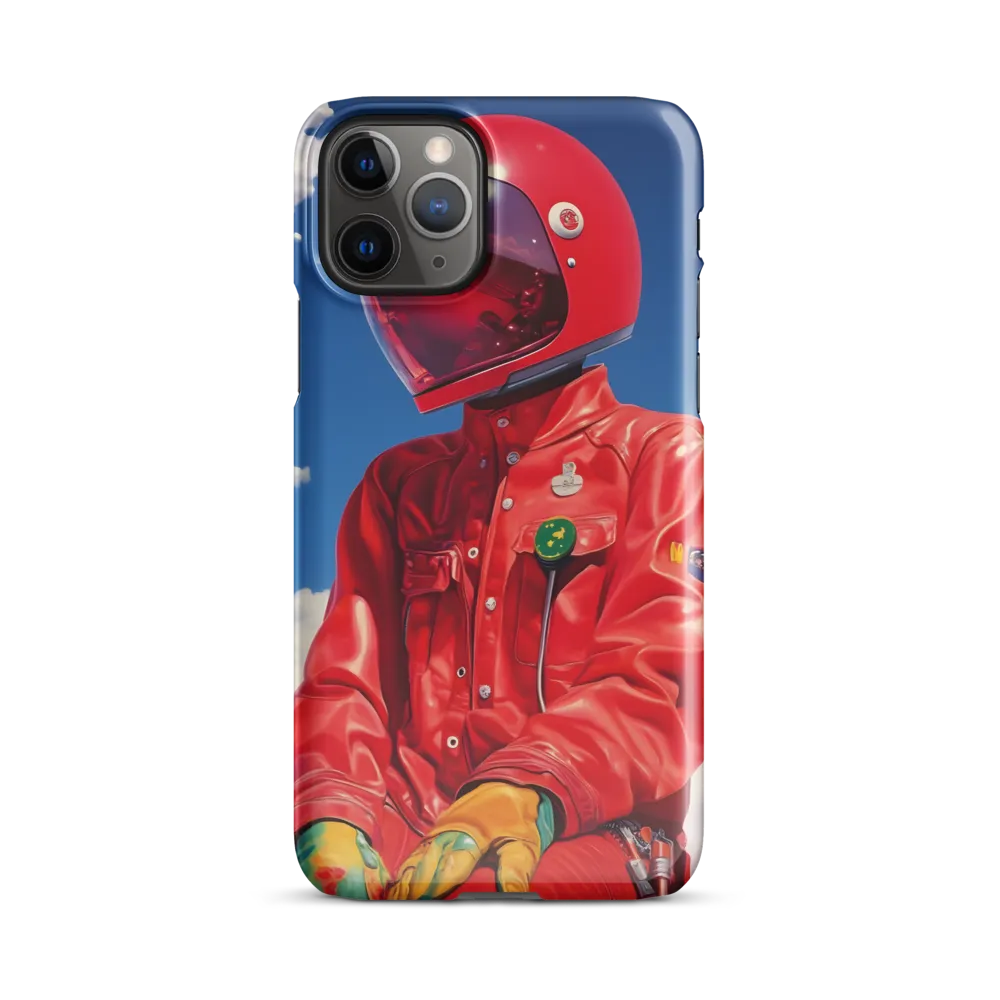 Astronaut in Crimson