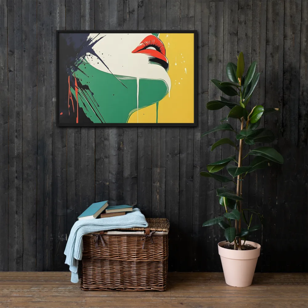 Bold Reflections: A Pop Art Portrait