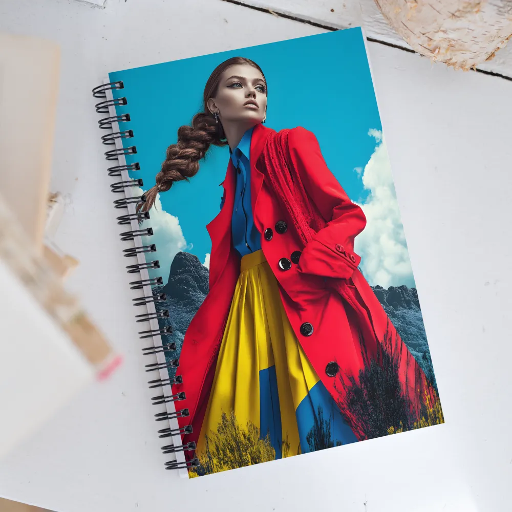 Vibrant Elegance | Spiral Notebook