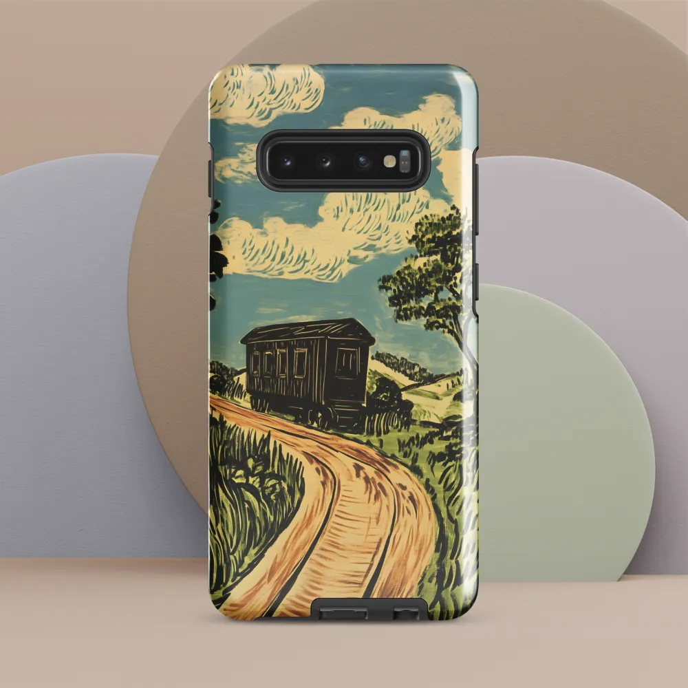 Nostalgia on the Rails | Phone Case |  S10 Plus | Tough Case | Glossy