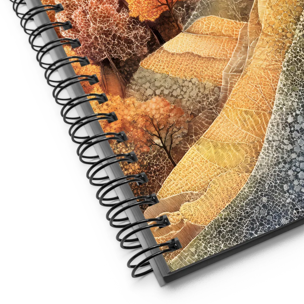 Autumn's Embrace | Spiral Notebook