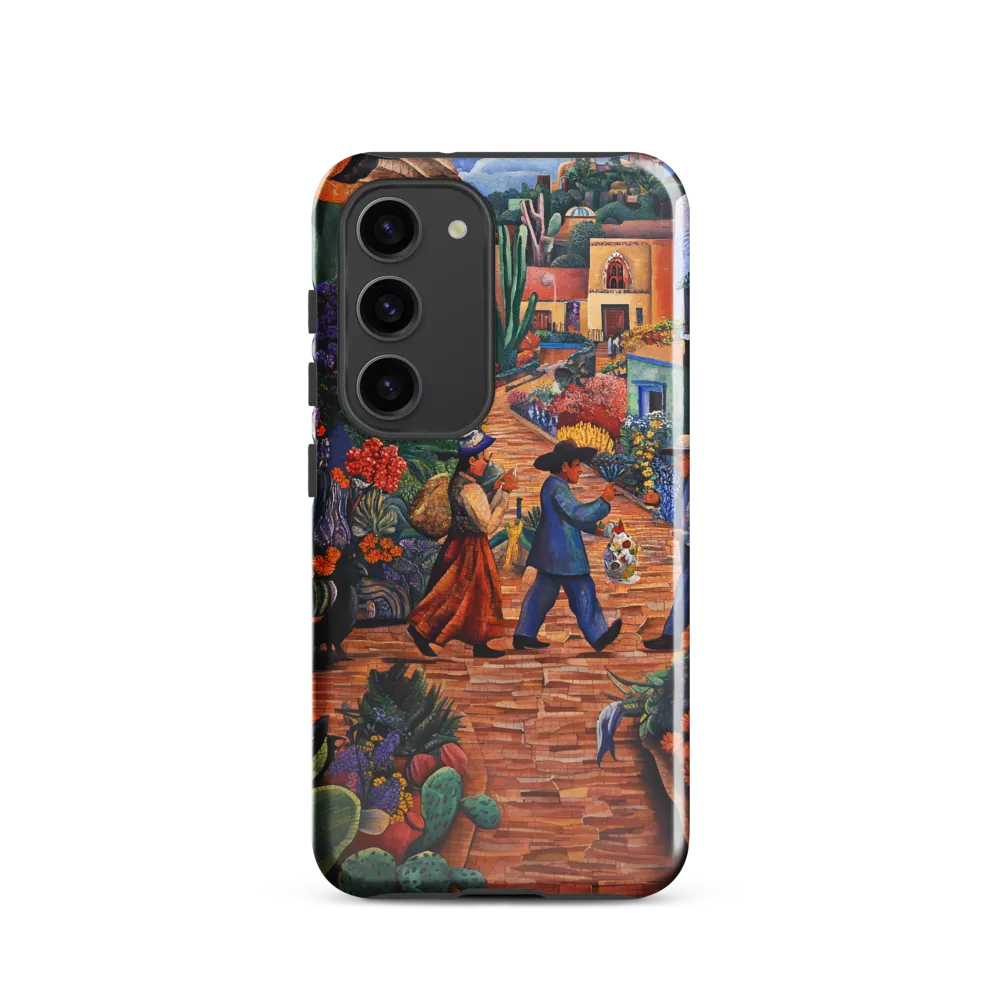 A Mosaic Journey Through Colorful Landscapes