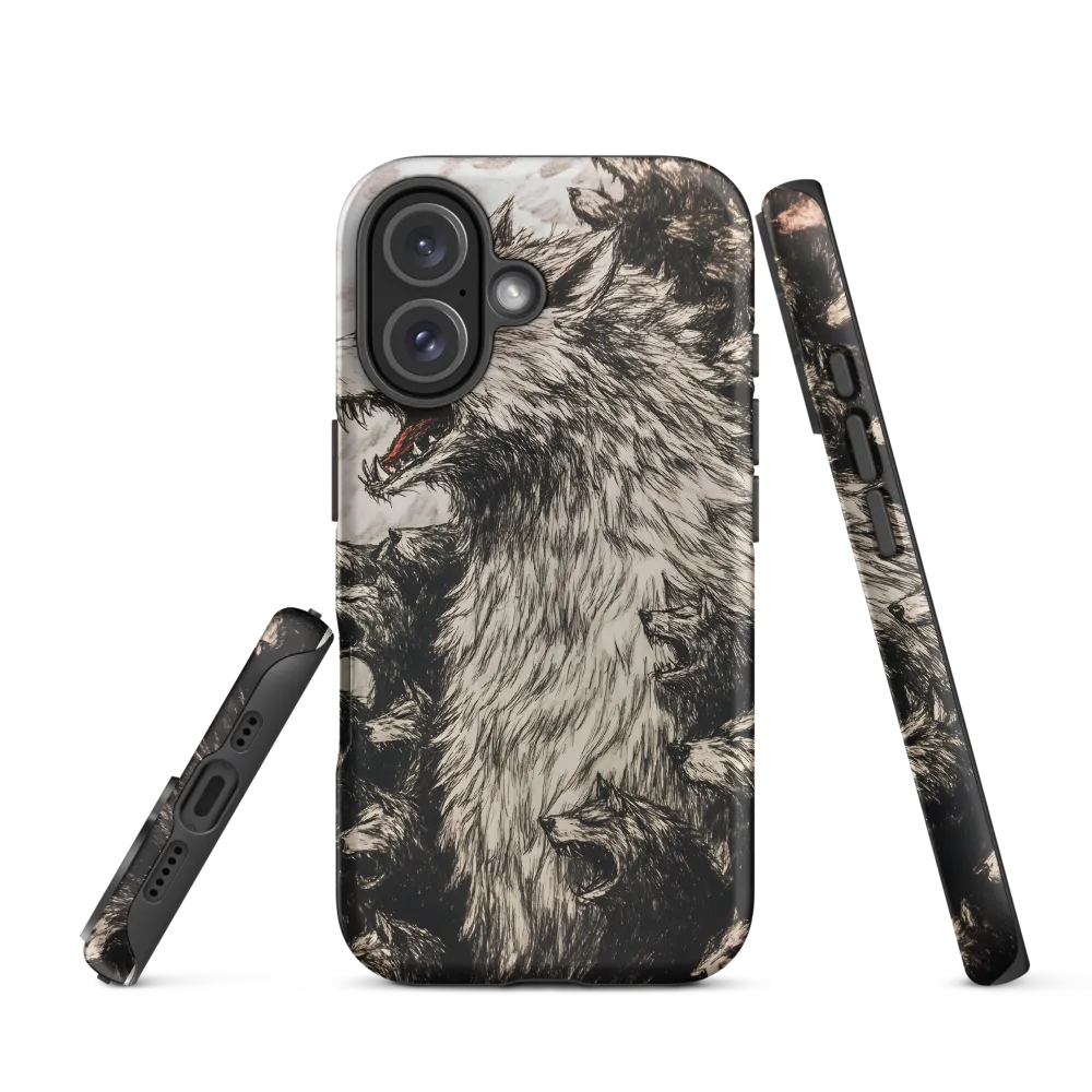 The Pack's Fury | Phone Case |  16 | Tough Case | Matte