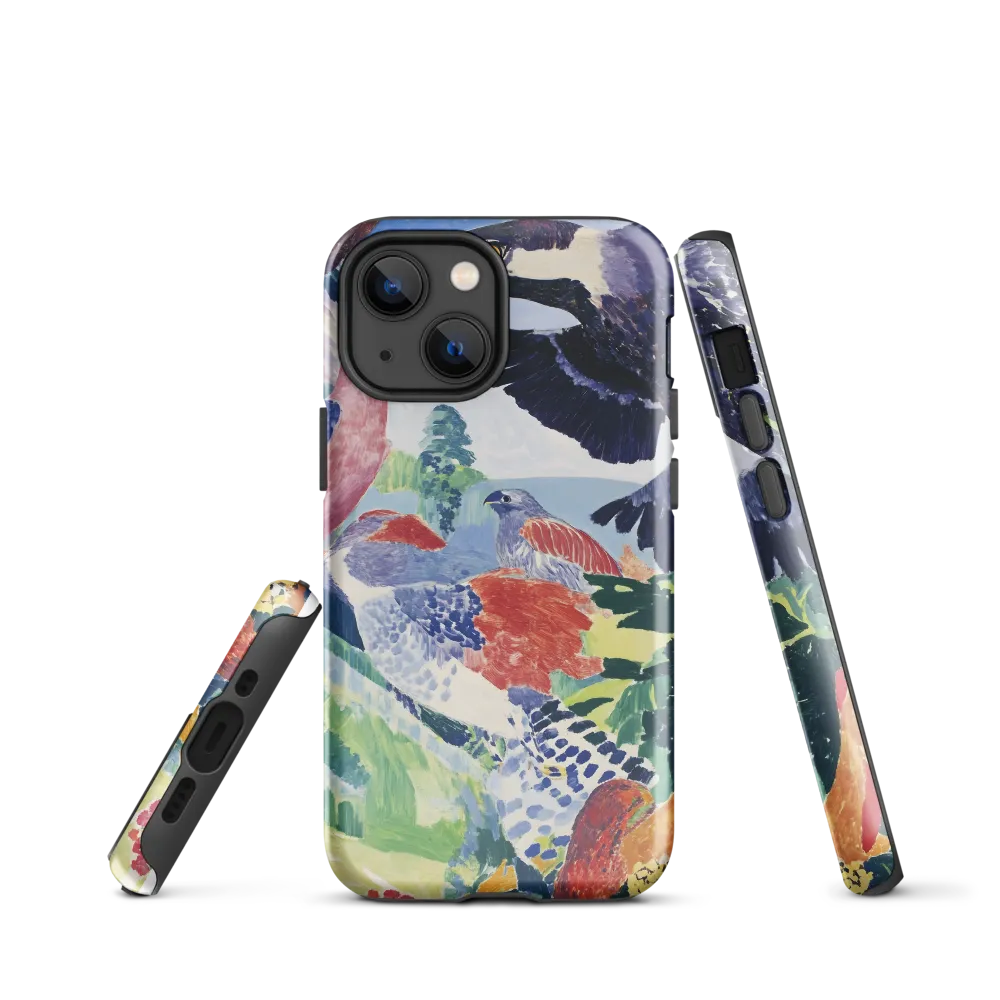 Symphony of Birds | Phone Case |  13 mini | Tough Case | Glossy