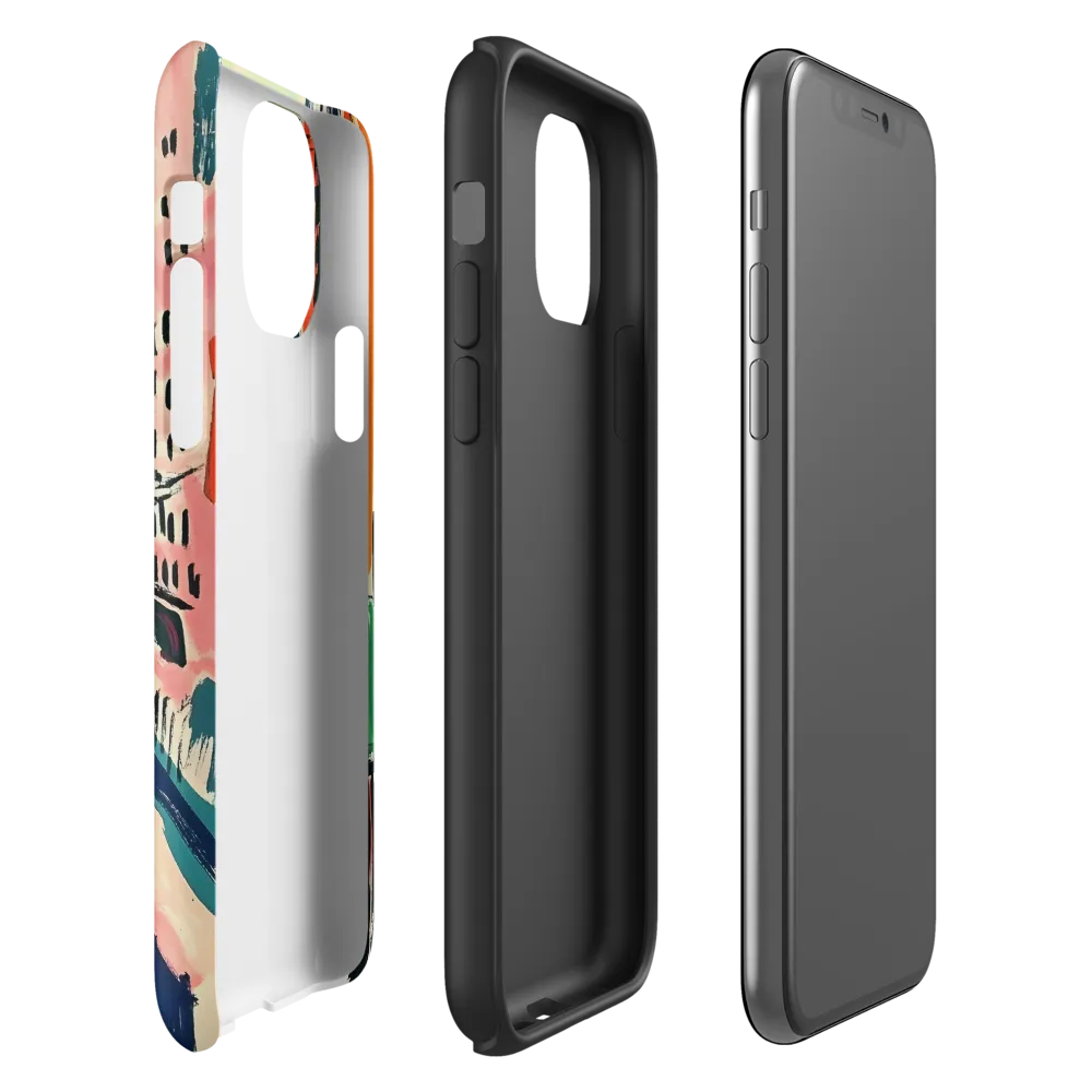 Urban Vibrance: A City in Motion | Phone Case |  11 Pro | Tough Case | Matte