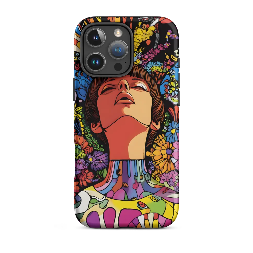 Vibrant Ecstasy: A Psychedelic Portrait