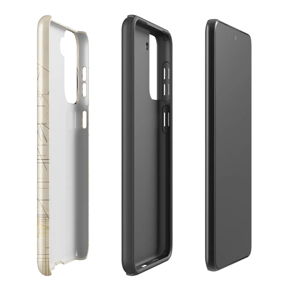 The Geometry of Reflection | Phone Case |  S21 Plus | Tough Case | Glossy