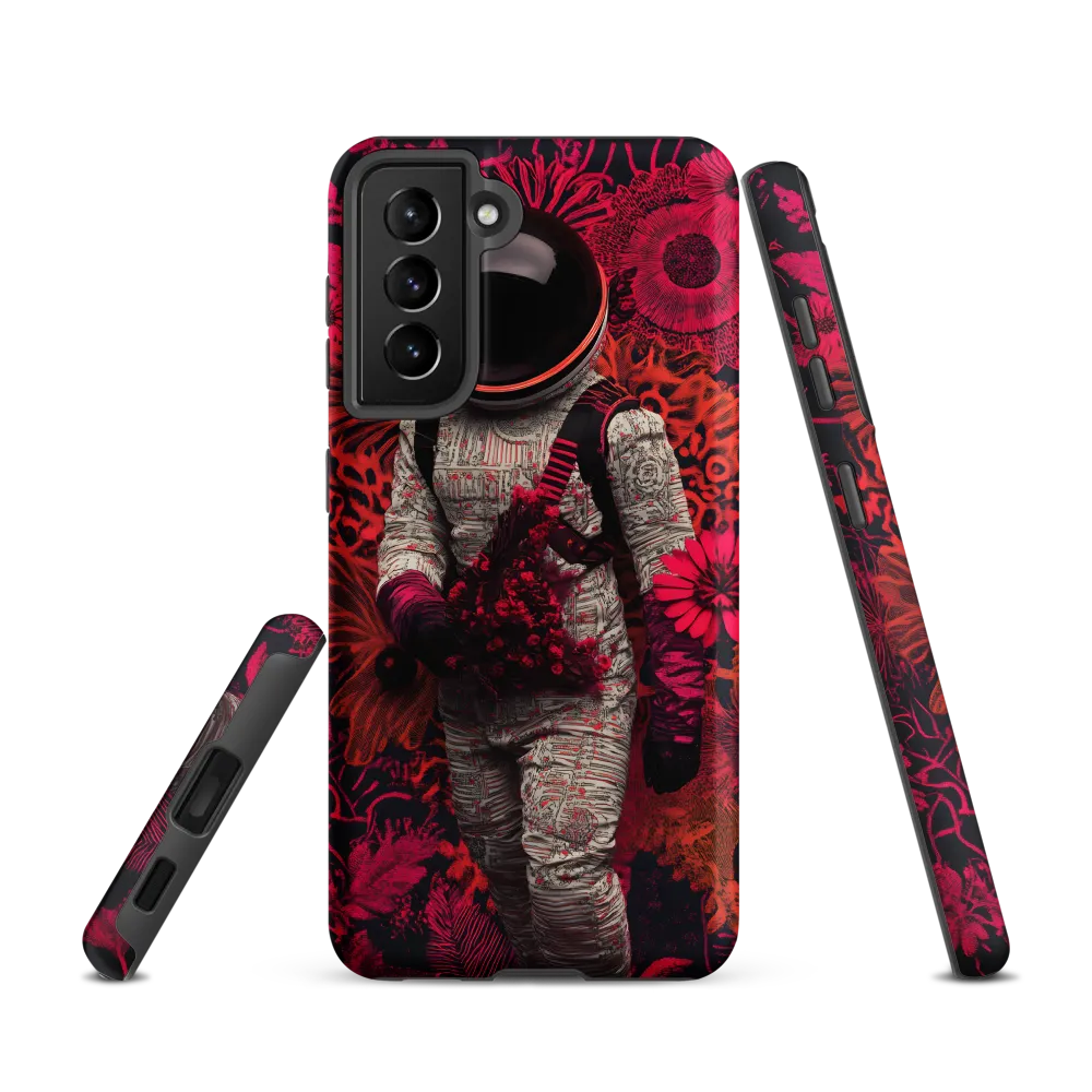 Cosmic Blooms: A Journey Through Space and Nature