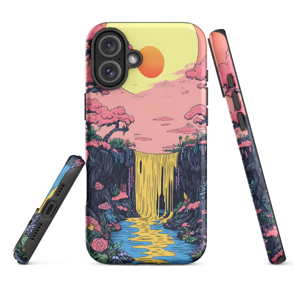 Ethereal Cascade of Blossoms