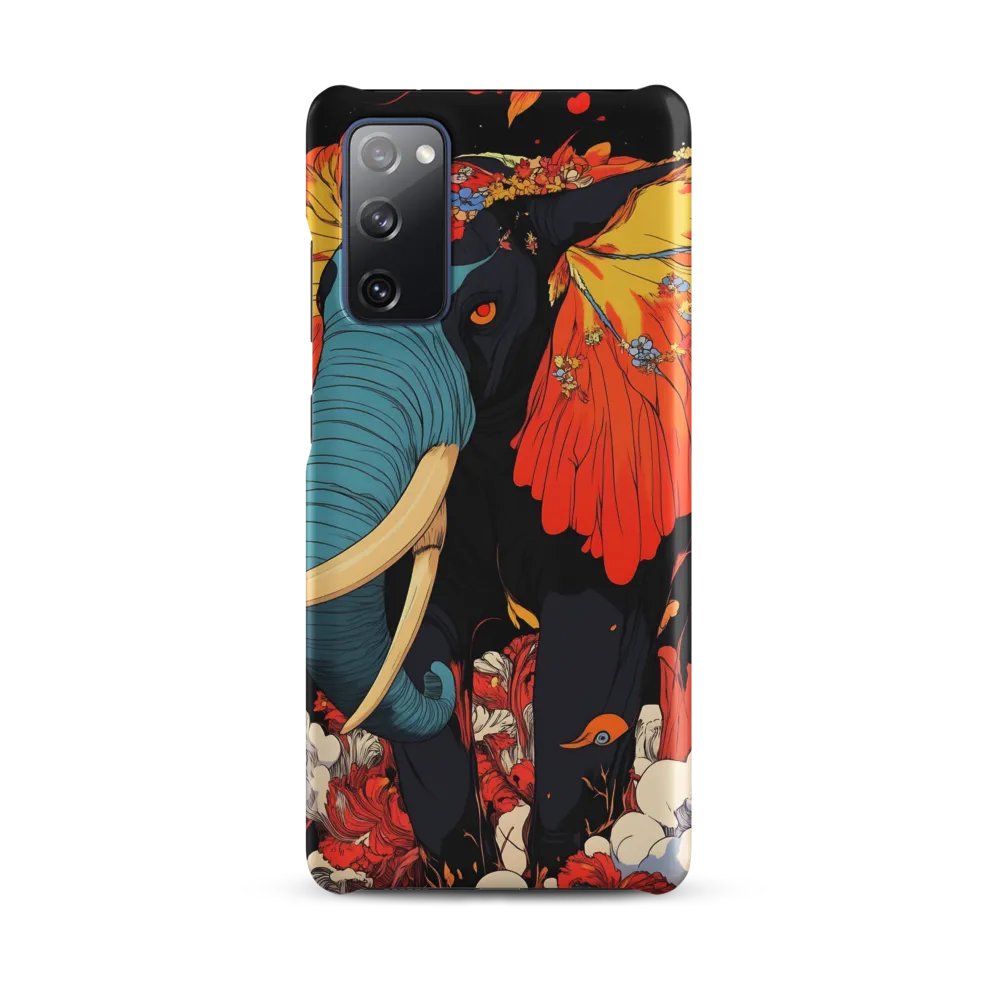 Majesty of the Floral Elephant | Phone Case |  S20 FE | Snap Case | Matte