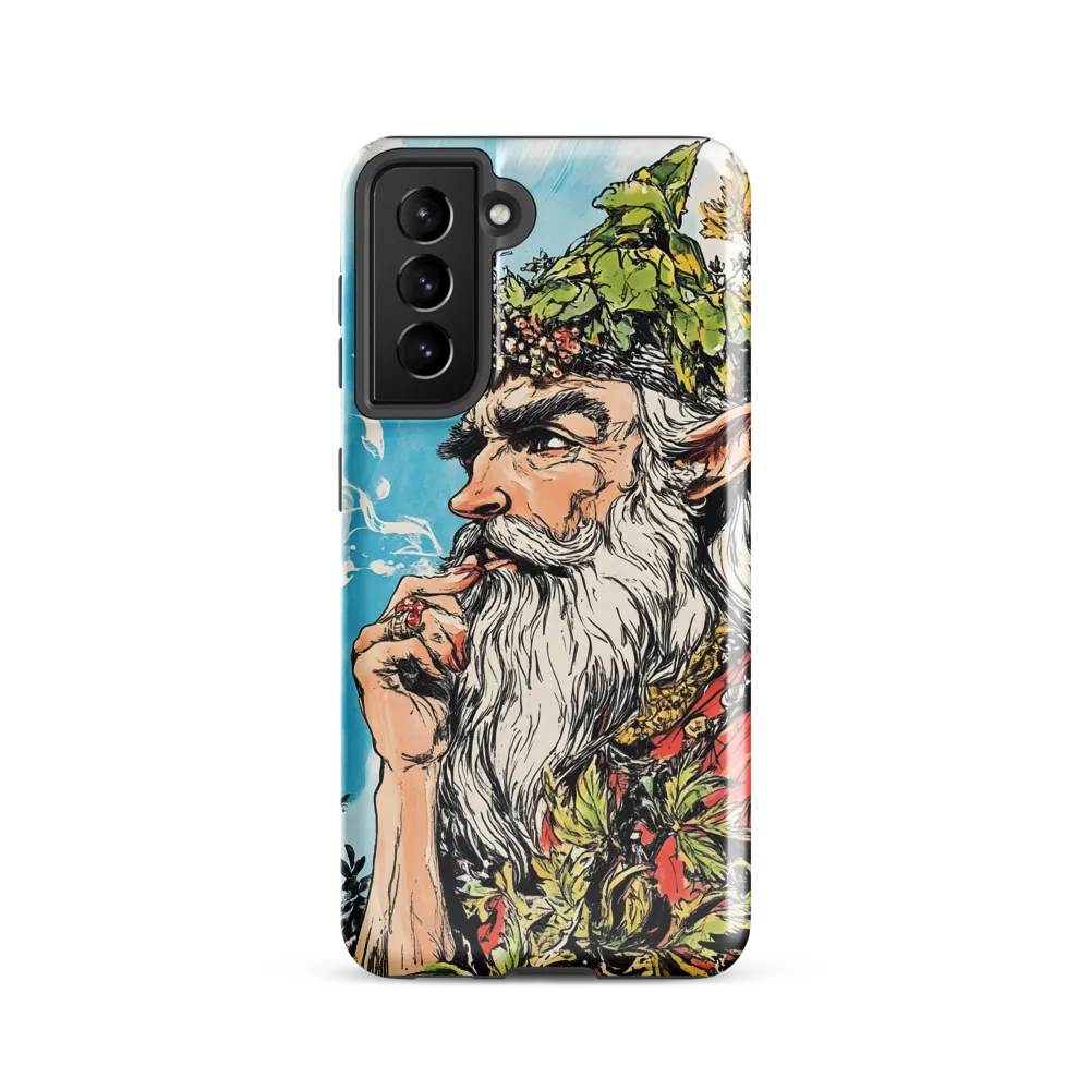 Wisdom of the Nature Spirit | Phone Case |  S21 | Tough Case | Glossy