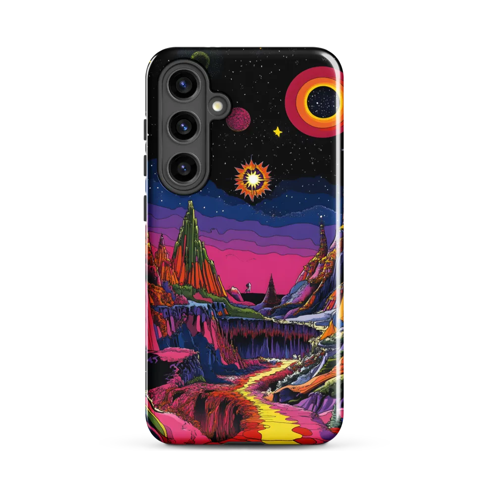 Galactic Wonders: A Journey Through an Alien Landscape