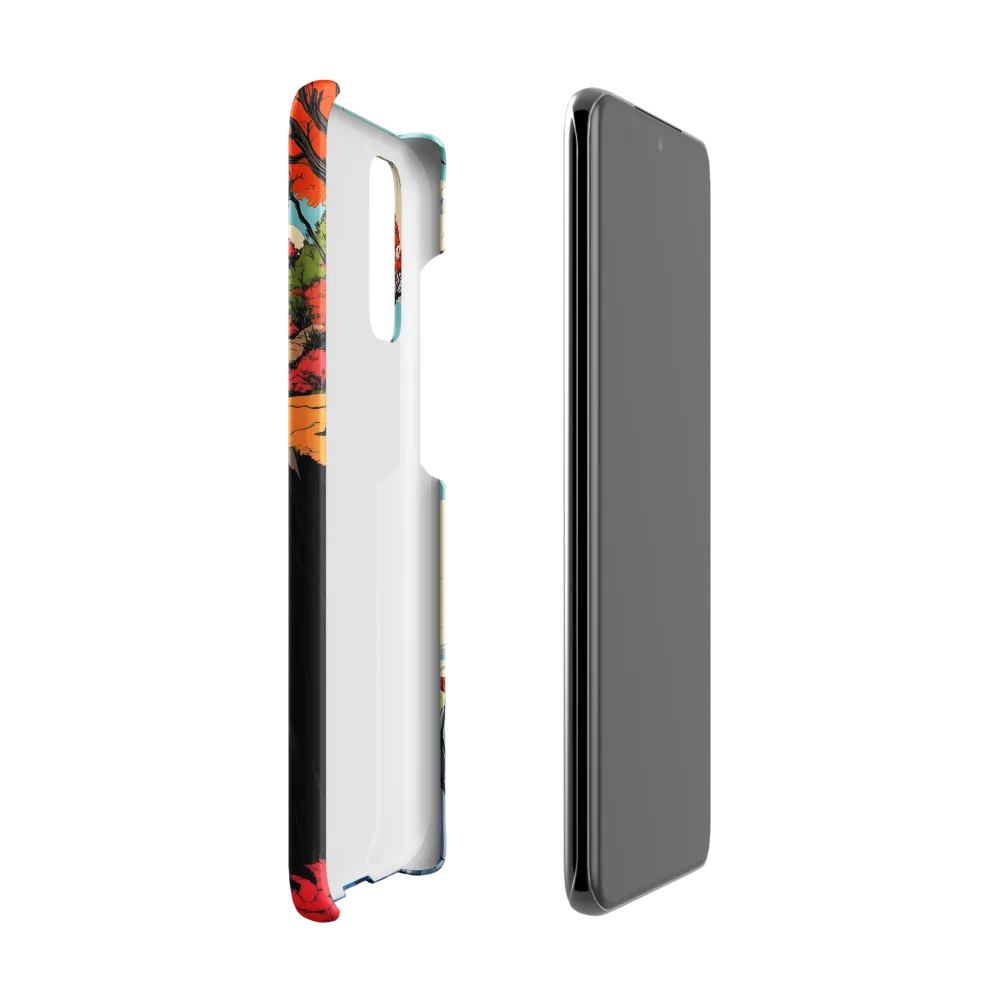 Whispers of the Cliff House | Phone Case |  S20 | Snap Case | Matte