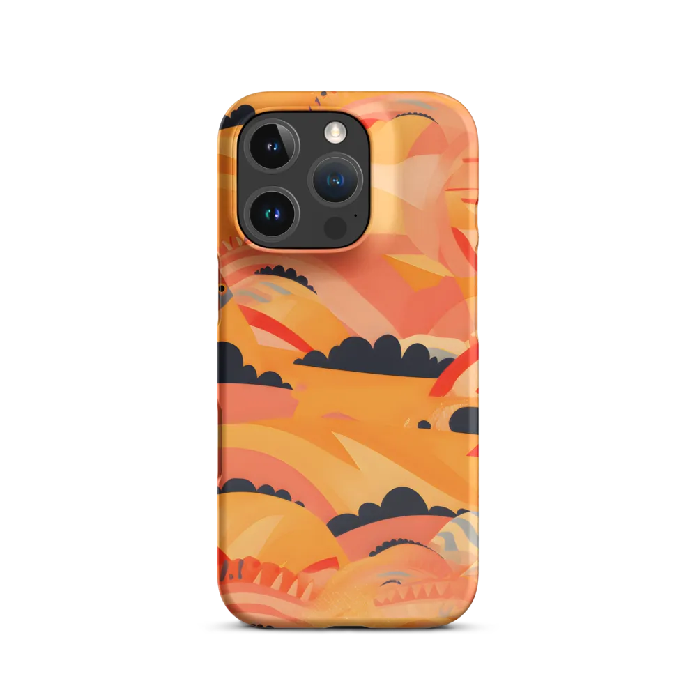 Whispers of the Abstract Horizon | Phone Case |  16 Pro | Snap Case | Matte