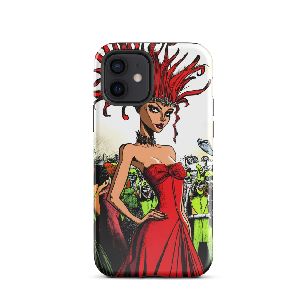 Fiery Elegance: A Fashion Statement