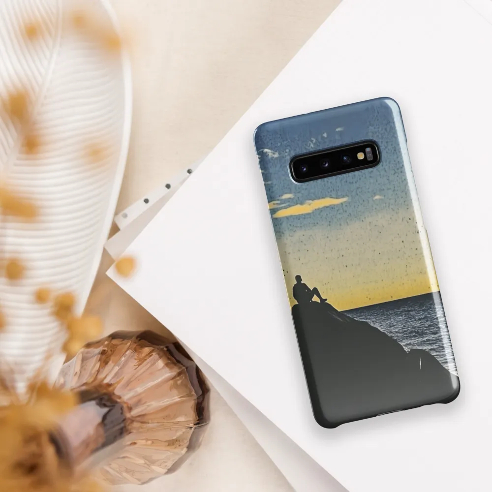 Solitude at Dusk | Phone Case |  S10 Plus | Snap Case | Glossy