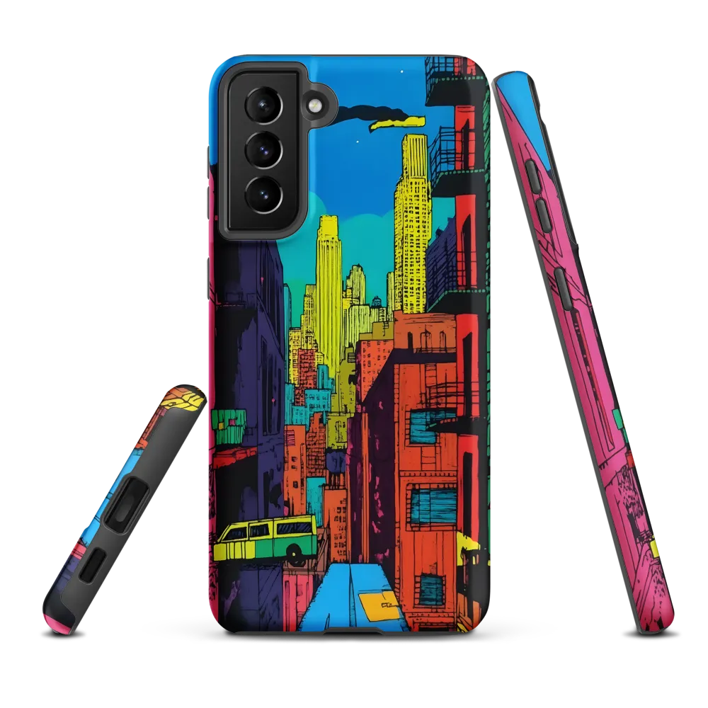 Urban Vibrance: A Pop Art Cityscape