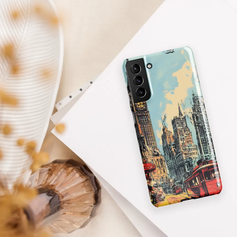 The Heartbeat of the City | Phone Case |  S21 Plus | Snap Case | Glossy