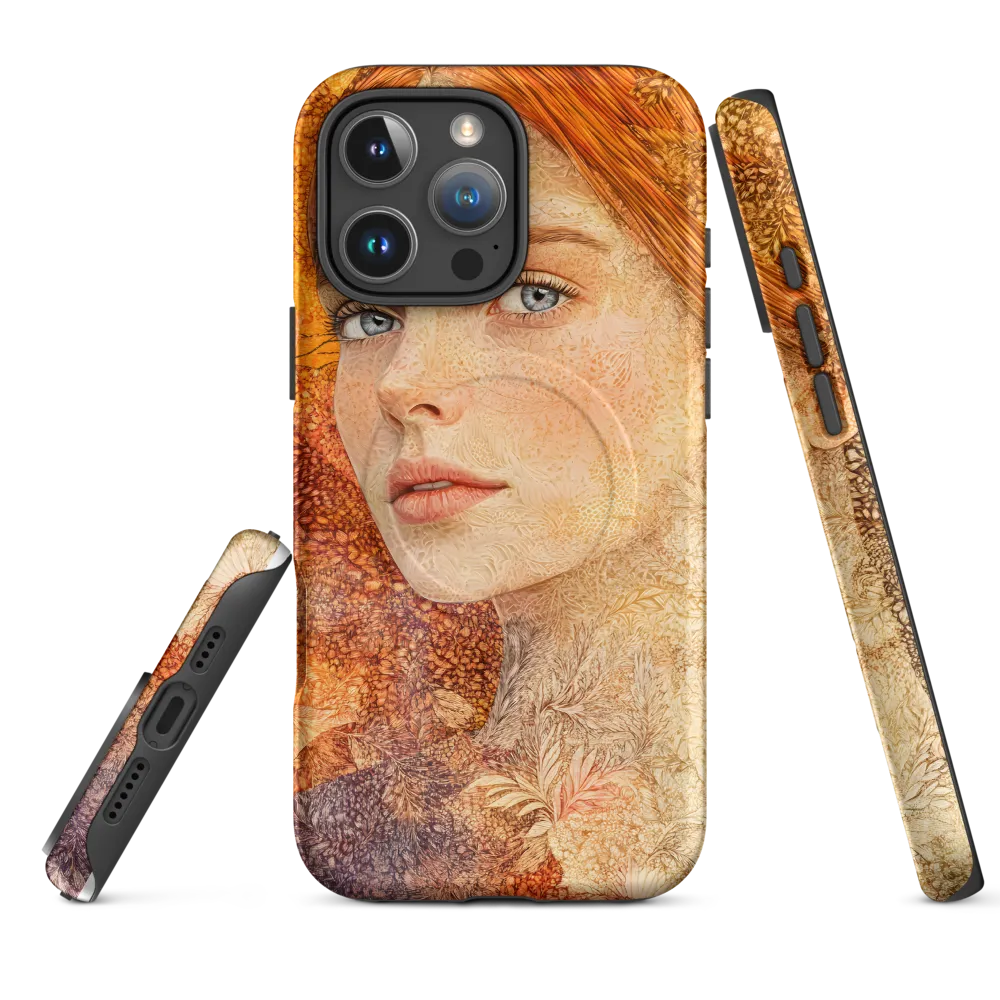 Embracing Autumn's Glow | Phone Case |  16 Pro Max | MagSafe® Tough Case | Matte