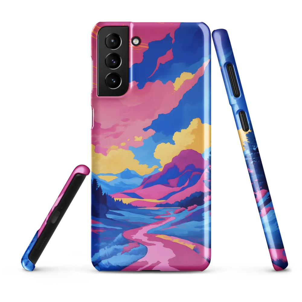 Dreamscape: The Serene River | Phone Case |  S21 Plus | Snap Case | Glossy