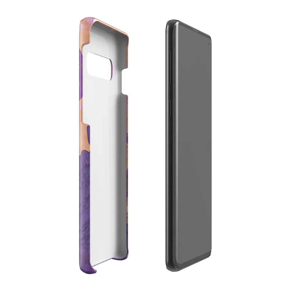 Elevated Serenity in a Futuristic Realm | Phone Case |  S10 Plus | Snap Case | Glossy