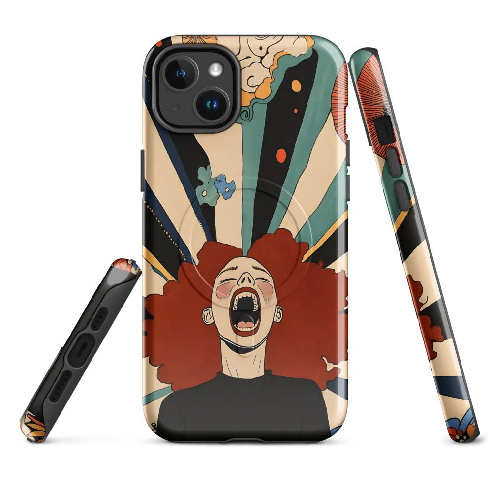 Roar of Emotion | Phone Case |  14 Plus | MagSafe® Tough Case | Glossy