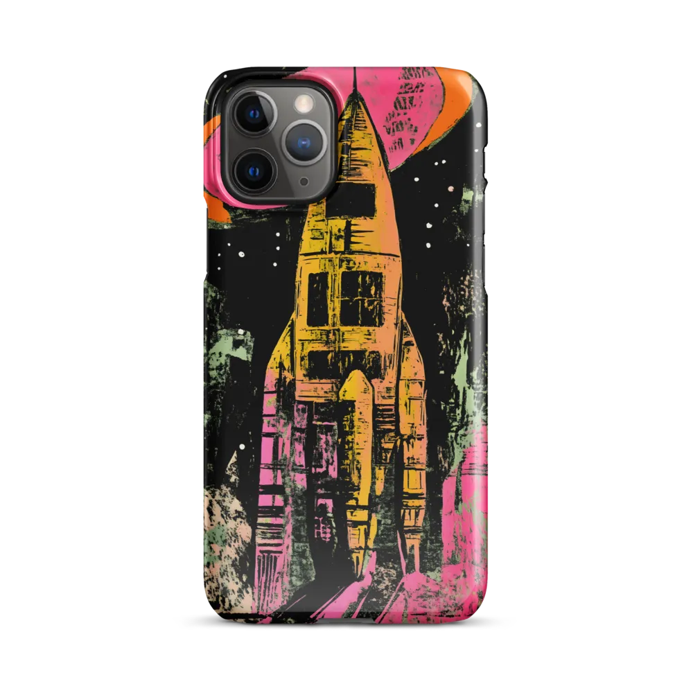 Cosmic Voyage: A Surreal Rocket Adventure