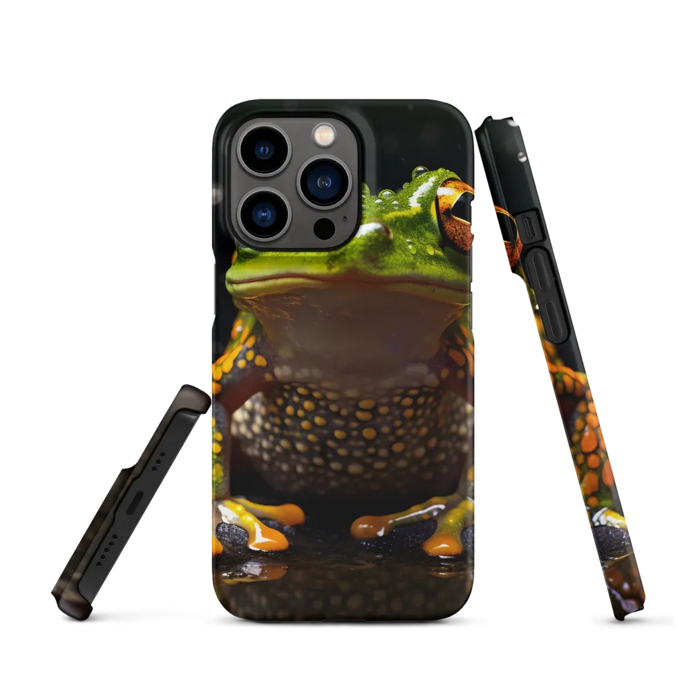Emerald Elegance: The Frog in Focus