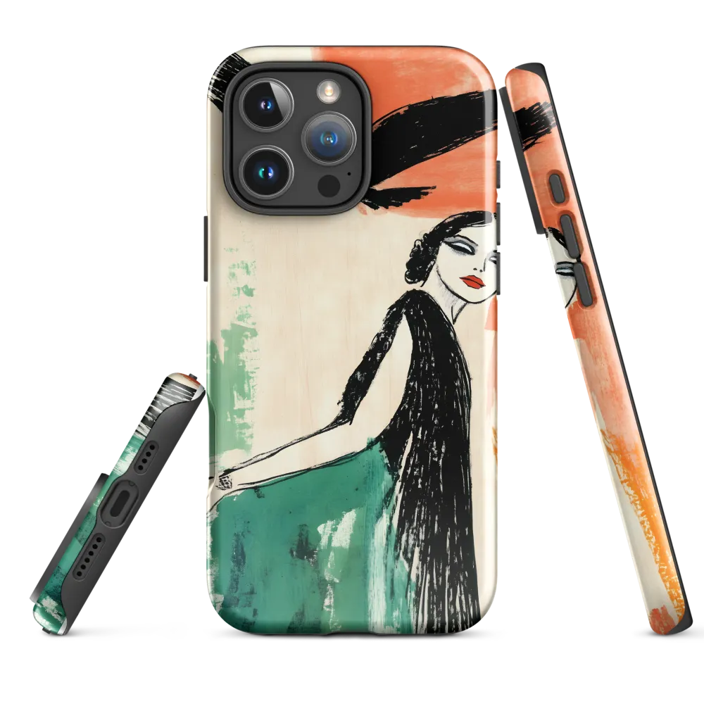 Elegance in Flight | Phone Case |  16 Pro Max | Tough Case | Glossy