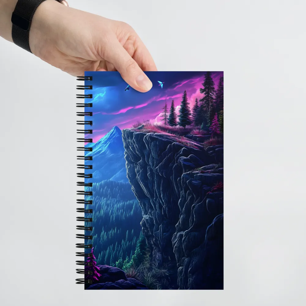 Ethereal Cliffs | Spiral Notebook