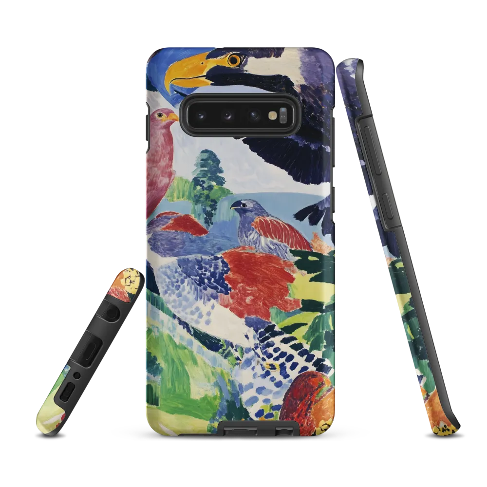 Symphony of Birds | Phone Case |  S10 Plus | Tough Case | Matte