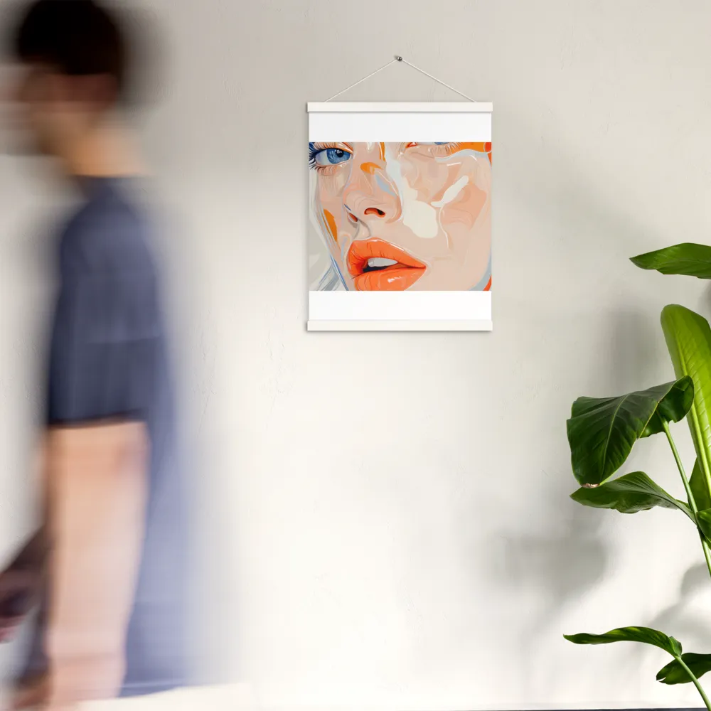 Ethereal Expressions | Poster With White Wood Hanger | 16″×20″