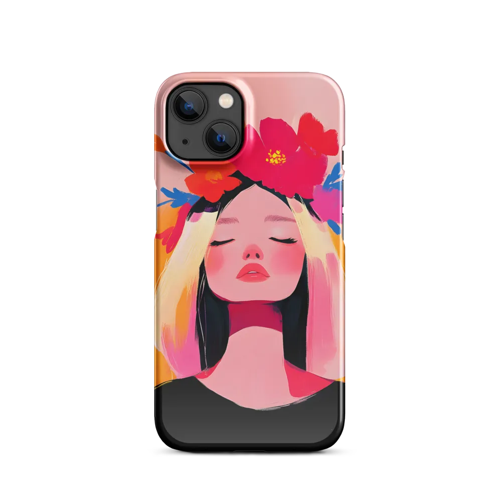 Floral Serenity | Phone Case |  13 | Snap Case | Glossy
