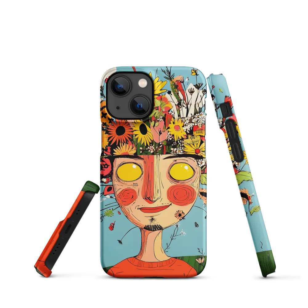Whimsical Bloom | Phone Case |  13 Mini | Snap Case | Matte