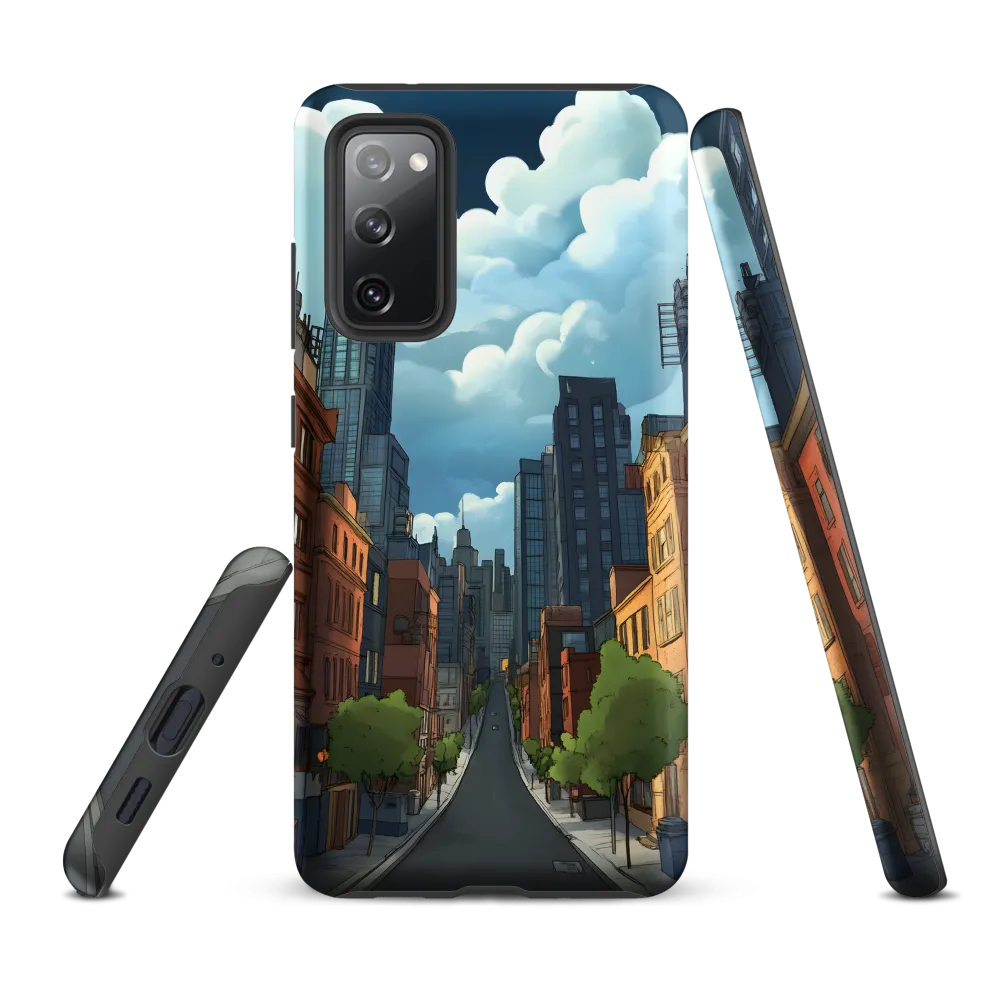 Urban Serenity: A Digital Cityscape