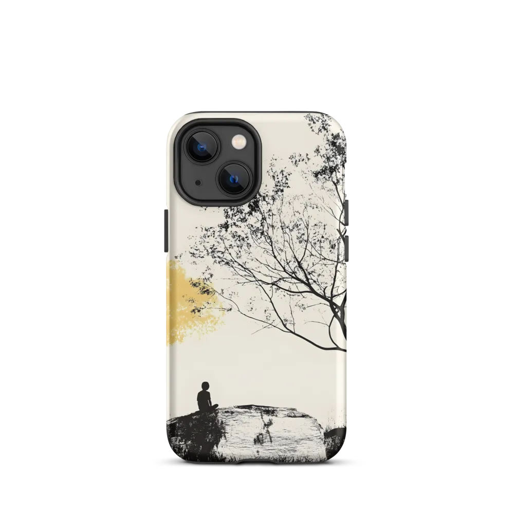 Whispers of Solitude | Phone Case |  13 mini | Tough Case | Matte