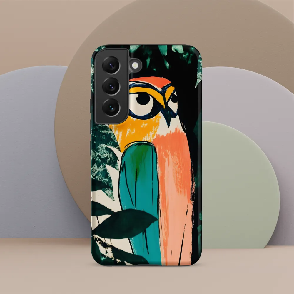 Camouflaged Majesty: The Abstract Owl