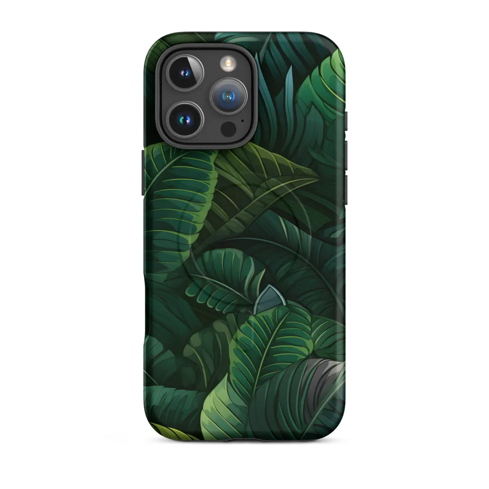 Lush Canopy: A Tropical Foliage Study