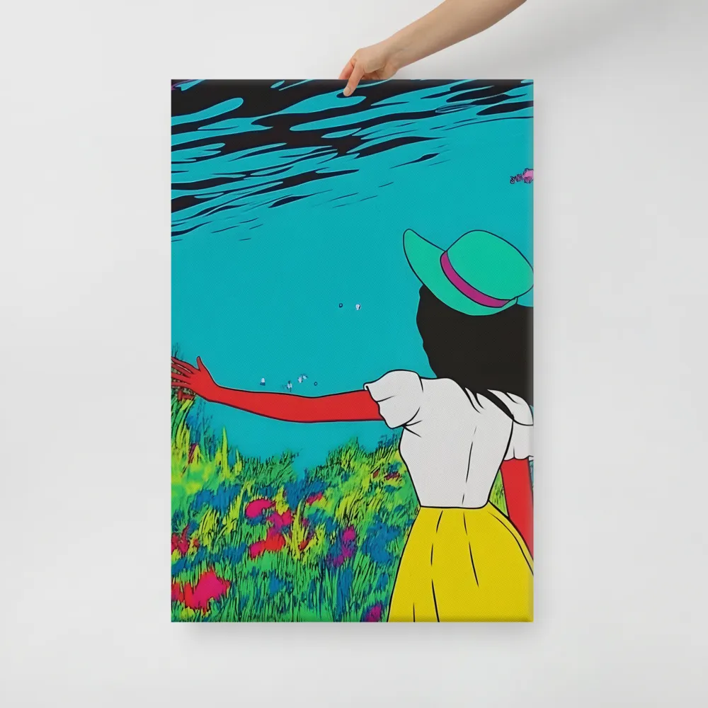 Whimsical Encounter | Canvas | 24″×36″