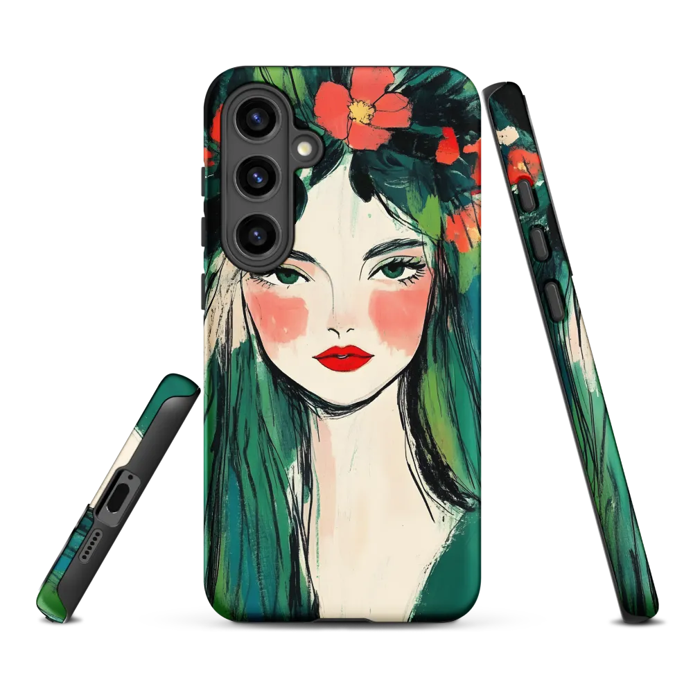 Nature's Embrace | Phone Case |  S24 Plus | Tough Case | Matte