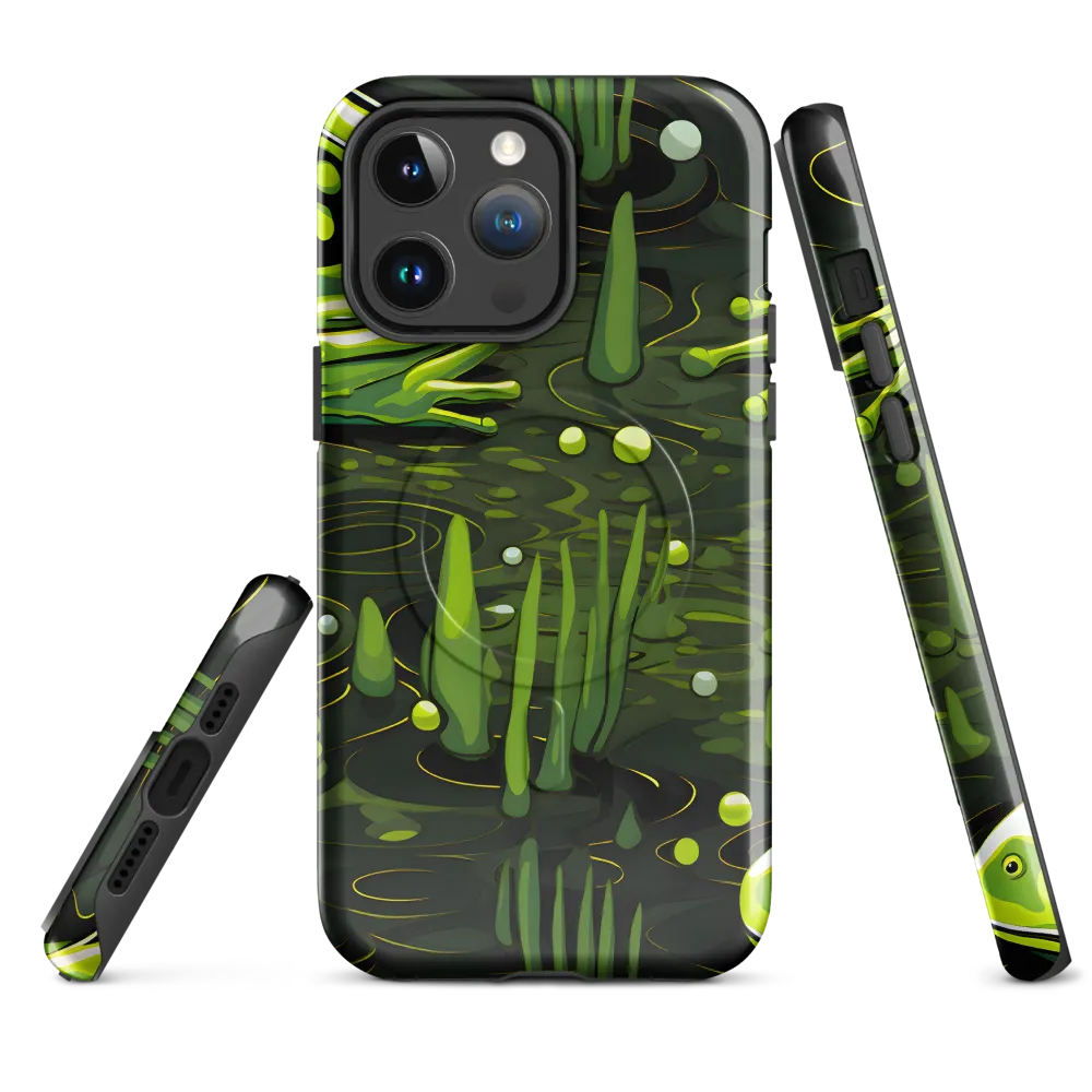 Green Harmony: Life Beneath the Surface